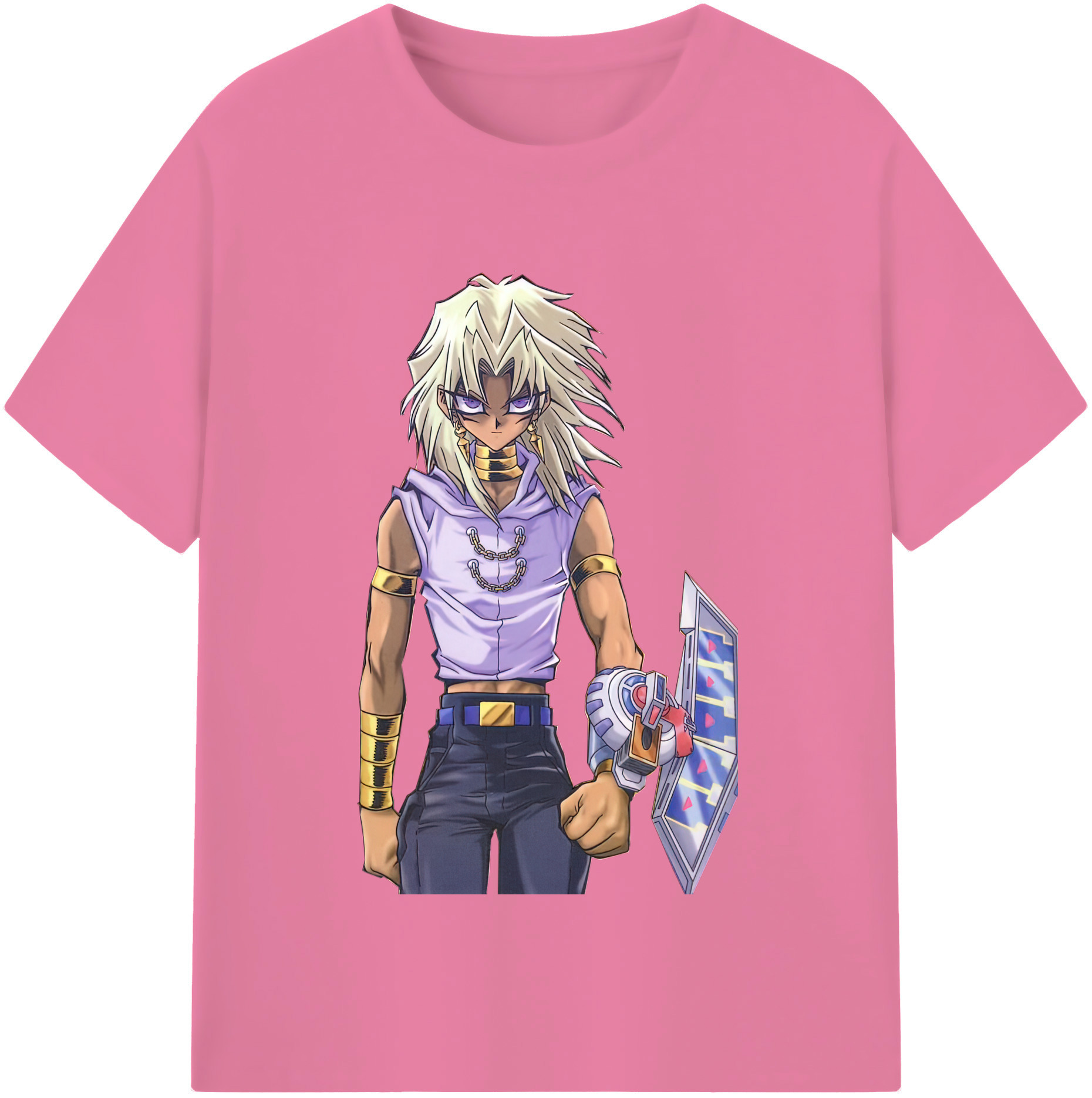 （画像用） 遊☆戯☆王 Yu-Gi-Oh! 綿100％半袖Tシャツ（フロントプリント）